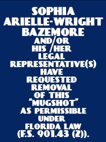 Sophia Arielle-Wright Bazemore  Info, Photos, Data, and More / Sophia Arielle-Wright Bazemore  TriCountyBusts / Is Sophia Arielle-Wright Bazemore  on Social Media Like Facebook, Instagram abd Twitter?