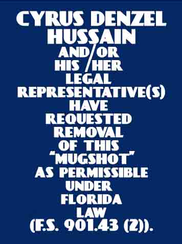 CYRUS DENZEL HUSSAIN  Info, Photos, Data, and More / CYRUS DENZEL HUSSAIN  TriCountyBusts / Is CYRUS DENZEL HUSSAIN  on Social Media Like Facebook, Instagram abd Twitter?