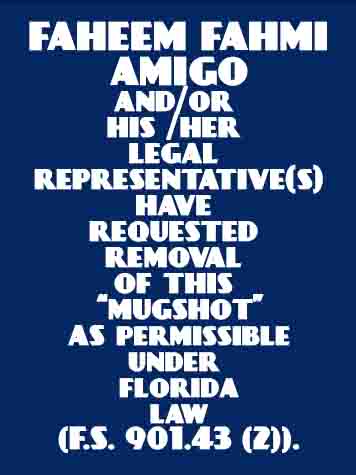 FAHEEM FAHMI AMIGO  Info, Photos, Data, and More / FAHEEM FAHMI AMIGO  TriCountyBusts / Is FAHEEM FAHMI AMIGO  on Social Media Like Facebook, Instagram abd Twitter?