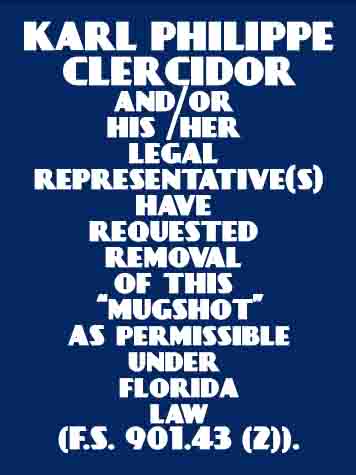 KARL PHILIPPE CLERCIDOR  Info, Photos, Data, and More / KARL PHILIPPE CLERCIDOR  TriCountyBusts / Is KARL PHILIPPE CLERCIDOR  on Social Media Like Facebook, Instagram abd Twitter?