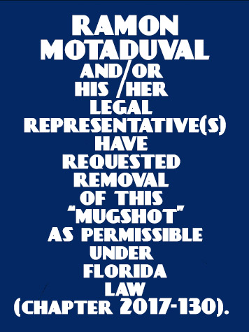 Ramon Motaduval Info, Photos, Data, and More / Ramon Motaduval TriCountyBusts / Is Ramon Motaduval on Social Media Like Facebook, Instagram abd Twitter?