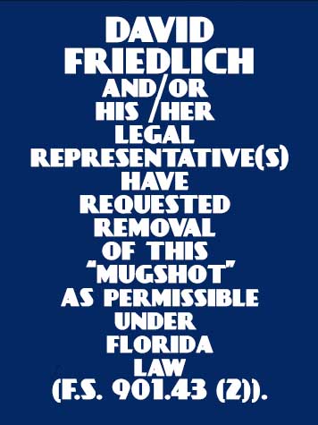 David Friedlich Info, Photos, Data, and More / David Friedlich TriCountyBusts / Is David Friedlich on Social Media Like Facebook, Instagram abd Twitter?