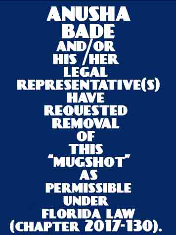 Anusha Bade Info, Photos, Data, and More / Anusha Bade TriCountyBusts / Is Anusha Bade on Social Media Like Facebook, Instagram abd Twitter?