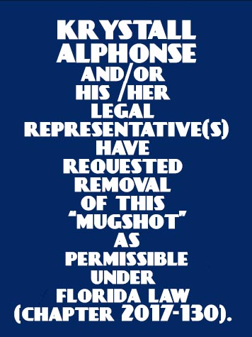 Krystall Alphonse Info, Photos, Data, and More / Krystall Alphonse TriCountyBusts / Is Krystall Alphonse on Social Media Like Facebook, Instagram abd Twitter?