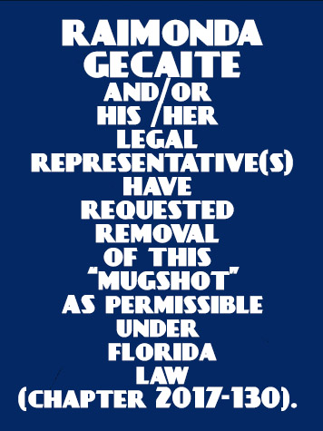 Raimonda Gecaite Info, Photos, Data, and More / Raimonda Gecaite TriCountyBusts / Is Raimonda Gecaite on Social Media Like Facebook, Instagram abd Twitter?