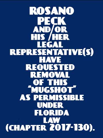 Rosano Peck Info, Photos, Data, and More / Rosano Peck TriCountyBusts / Is Rosano Peck on Social Media Like Facebook, Instagram abd Twitter?