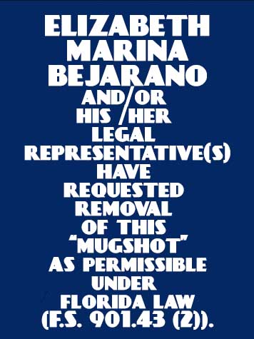 Elizabeth Marina Bejarano Info, Photos, Data, and More / Elizabeth Marina Bejarano TriCountyBusts / Is Elizabeth Marina Bejarano on Social Media Like Facebook, Instagram abd Twitter?